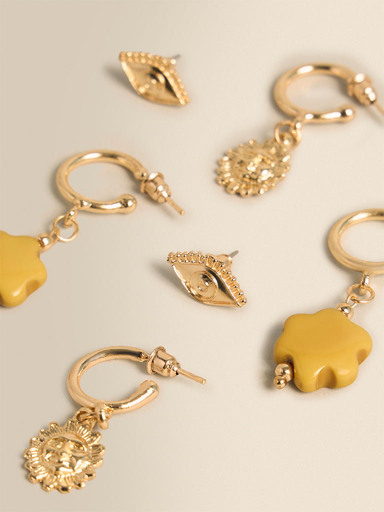Assorted Earrings (Pack of 3)