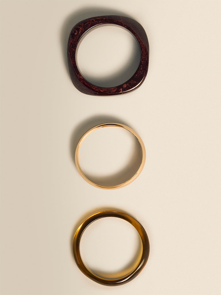 Assorted Bangles (Pack of 3)