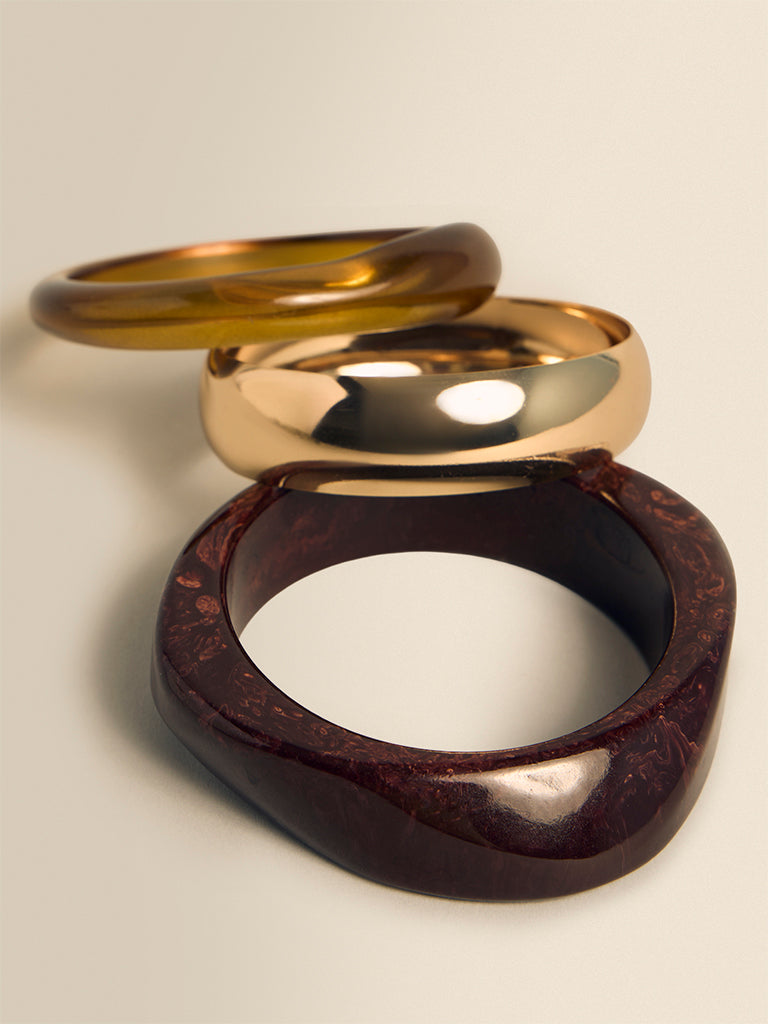 Assorted Bangles (Pack of 3)