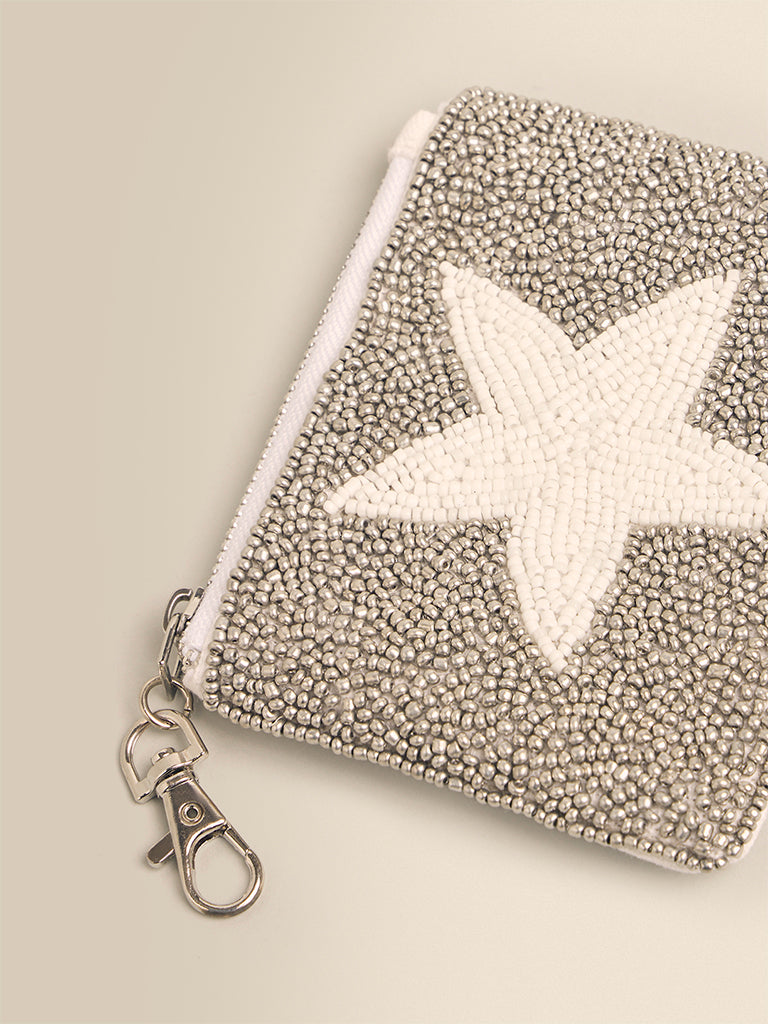 Star Beaded Coin Pouch
