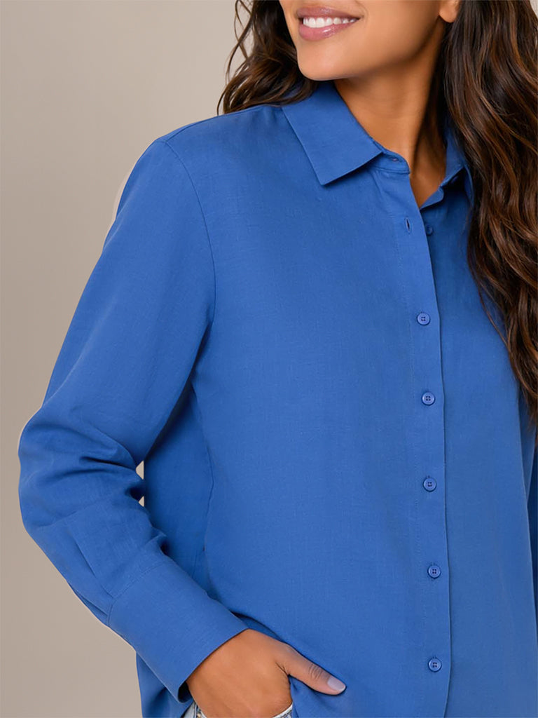 Oversized Solid Shirt