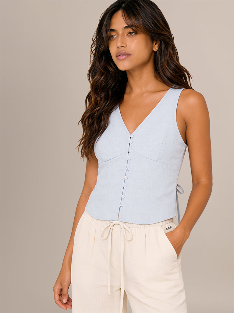 Regular-Fit Vest Top