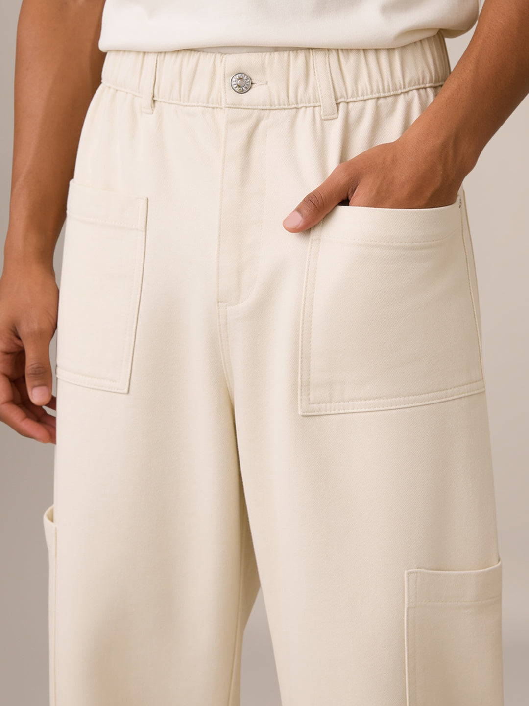 Baggy-Fit Pants