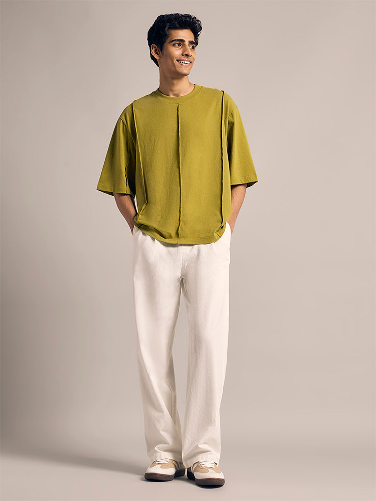Straight-Fit Pants