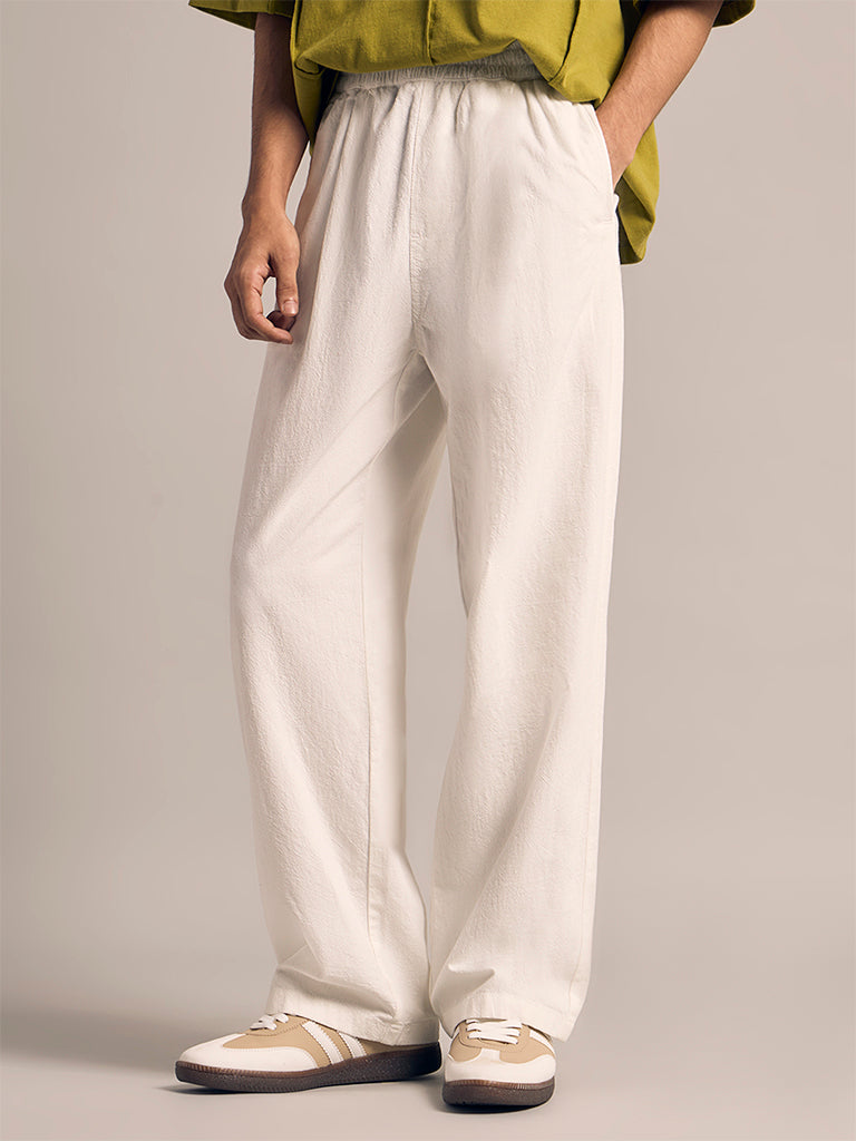Straight-Fit Pants