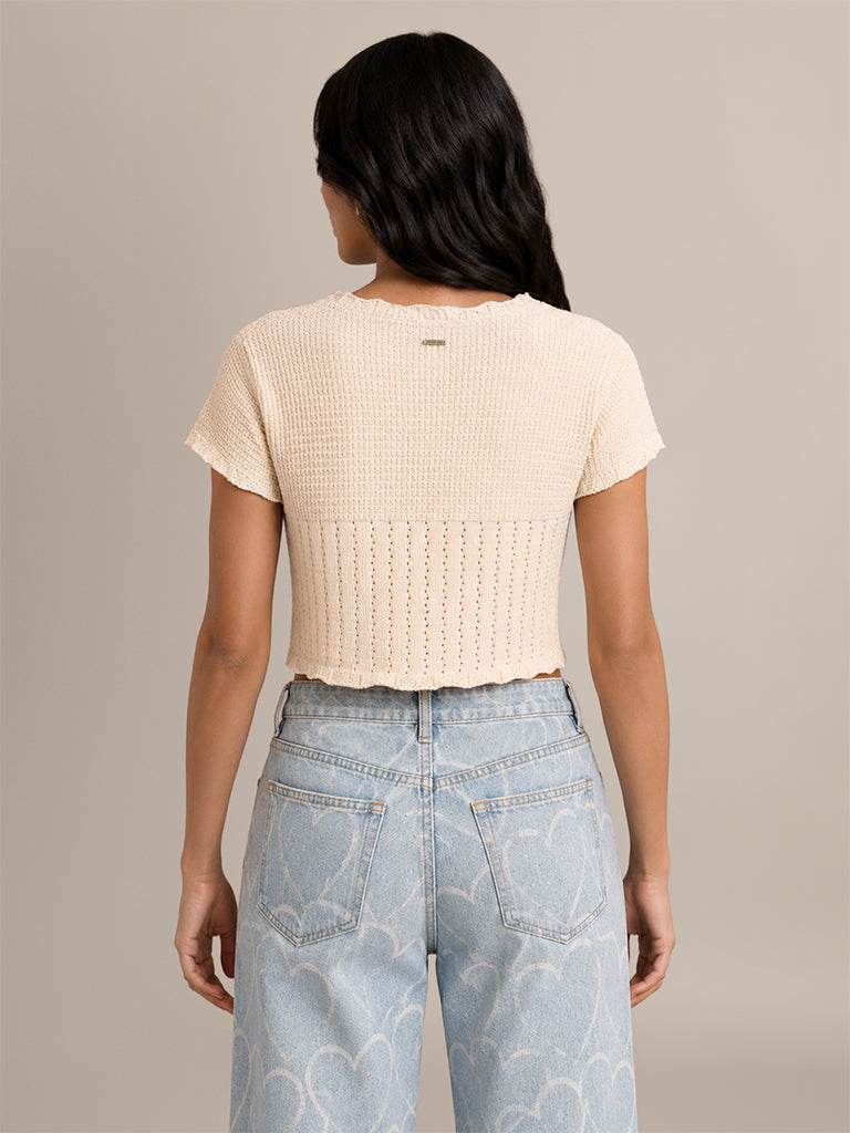 Relaxed-Fit Knitted Cardigan