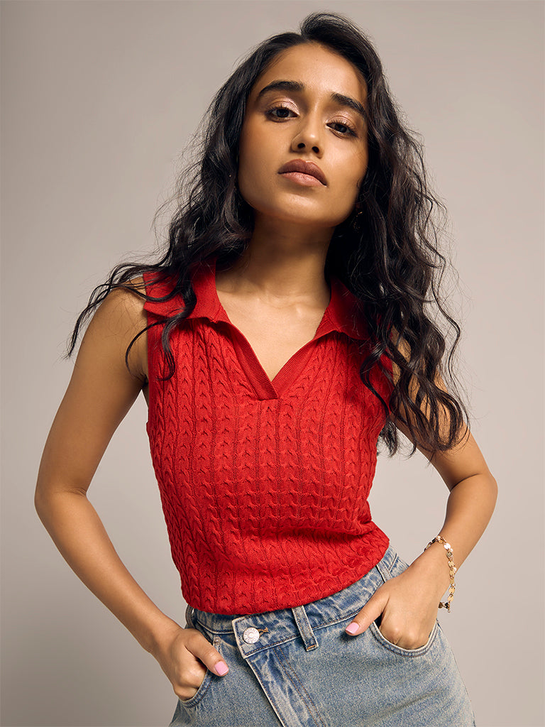 Fitted Knit Top