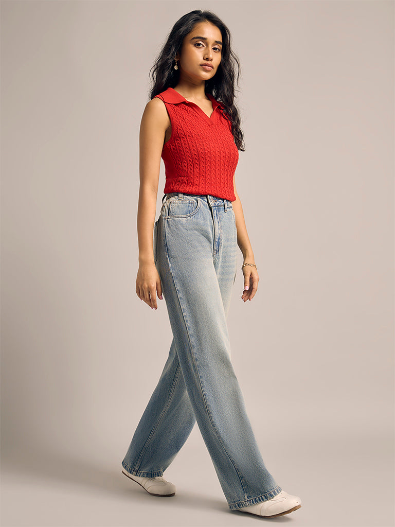 Fitted Knit Top