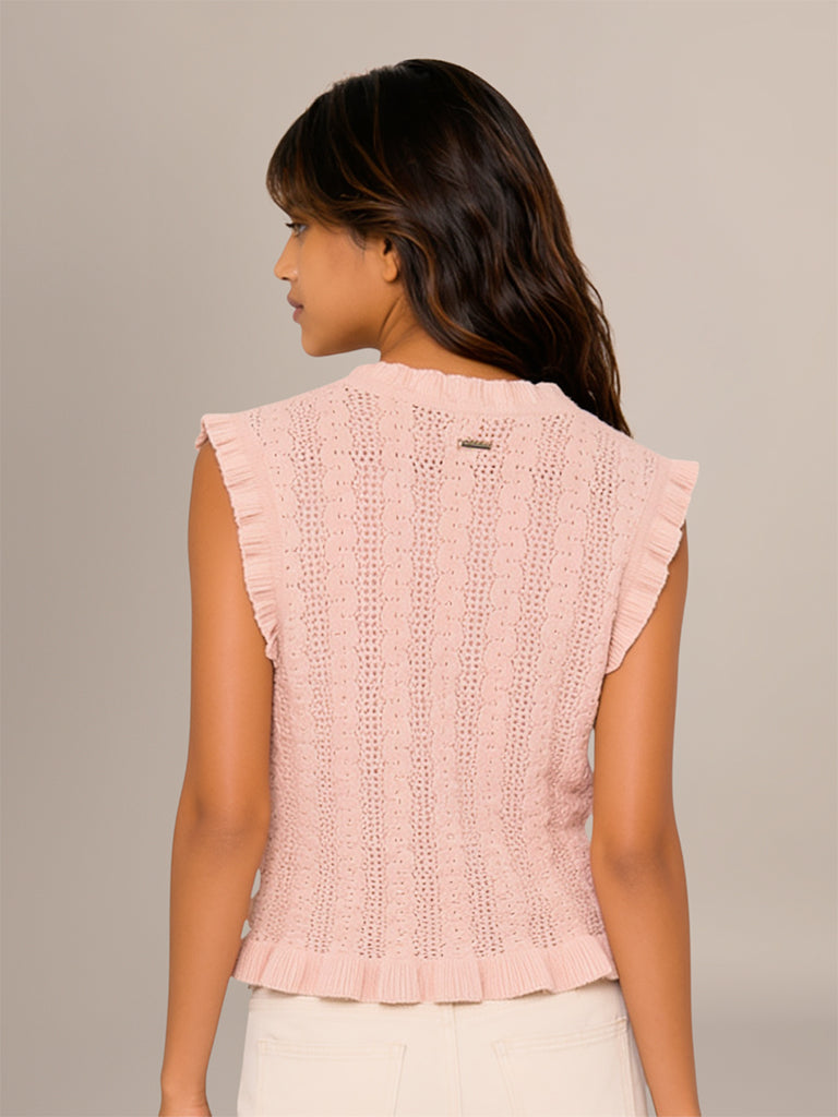 Fitted Crochet Top