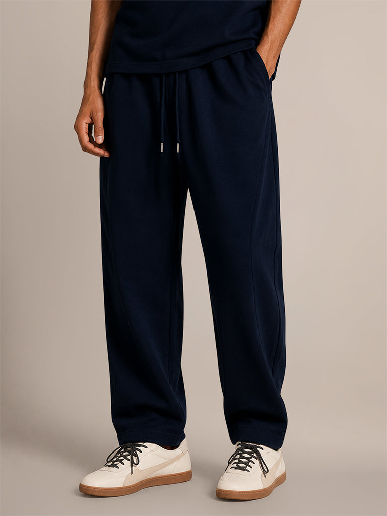 Relaxed-Fit Solid Pants