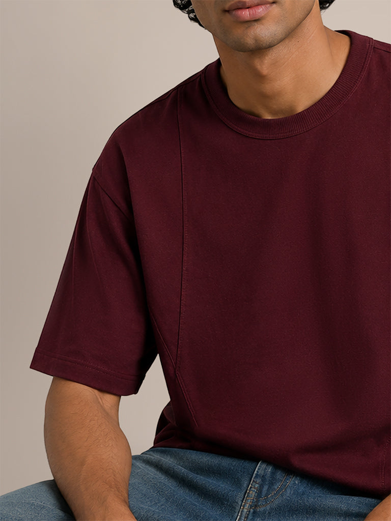 Relaxed-Fit Solid T-Shirt