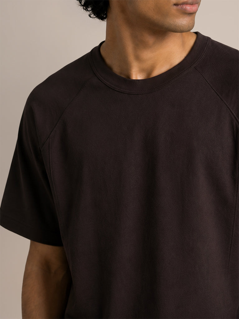Boxy-Fit Solid T-Shirt