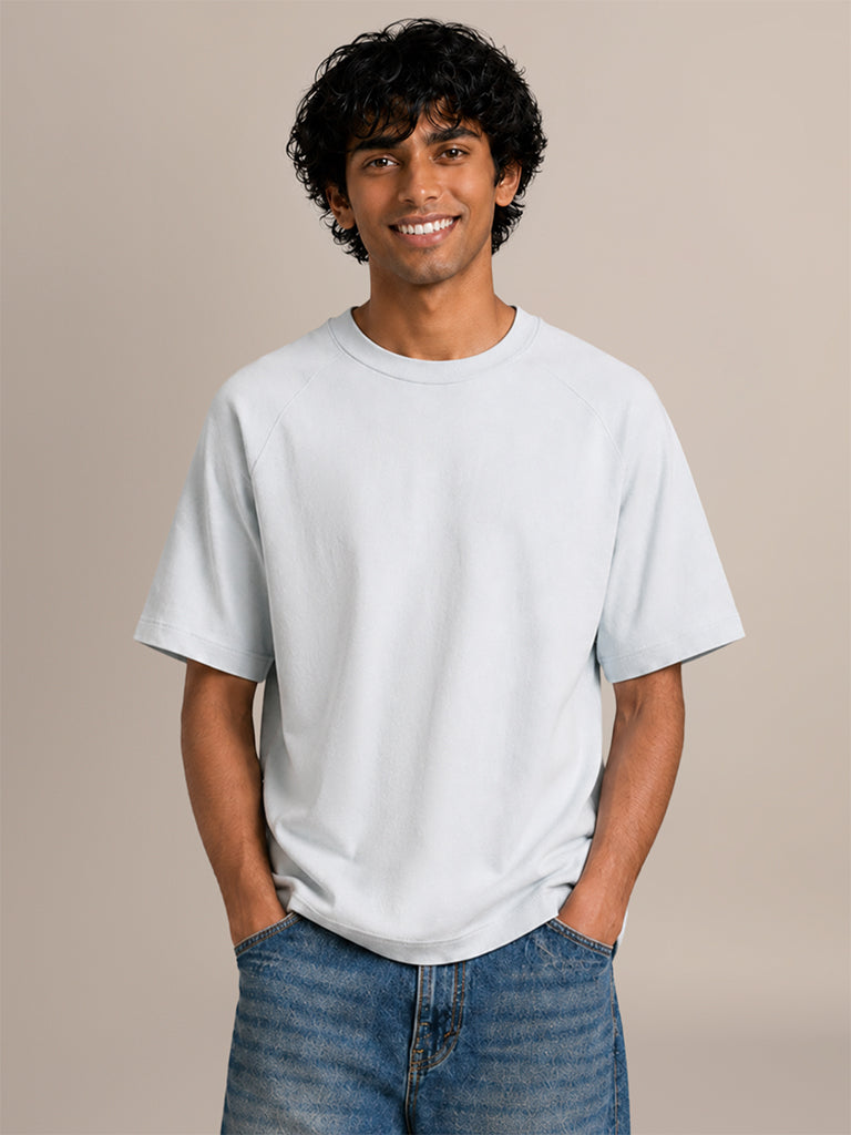 Relaxed-Fit Solid T-Shirt