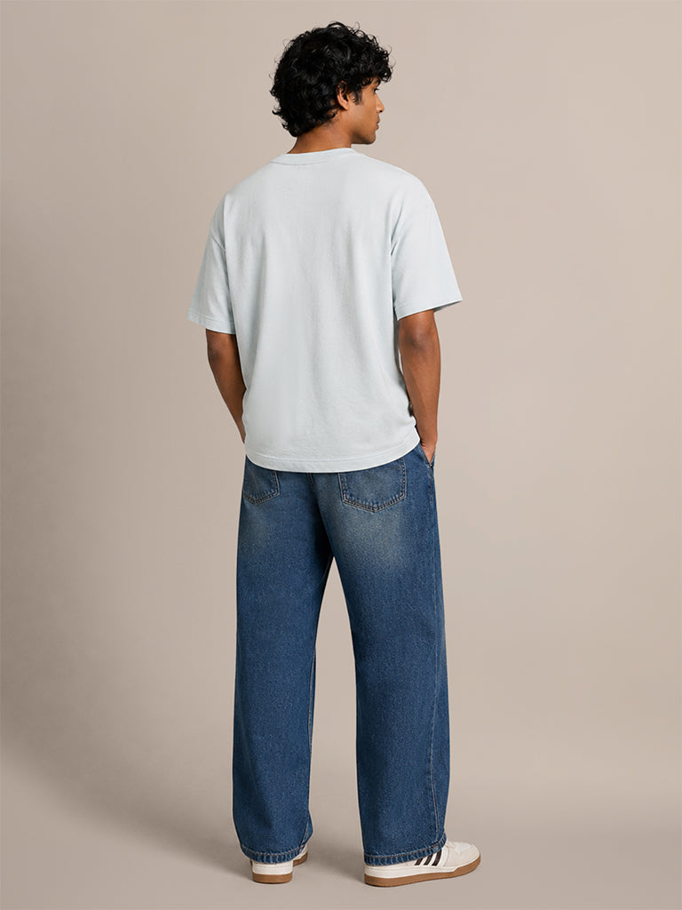 Relaxed-Fit Solid T-Shirt