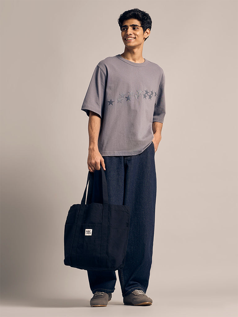 Boxy-Fit Printed T-Shirt