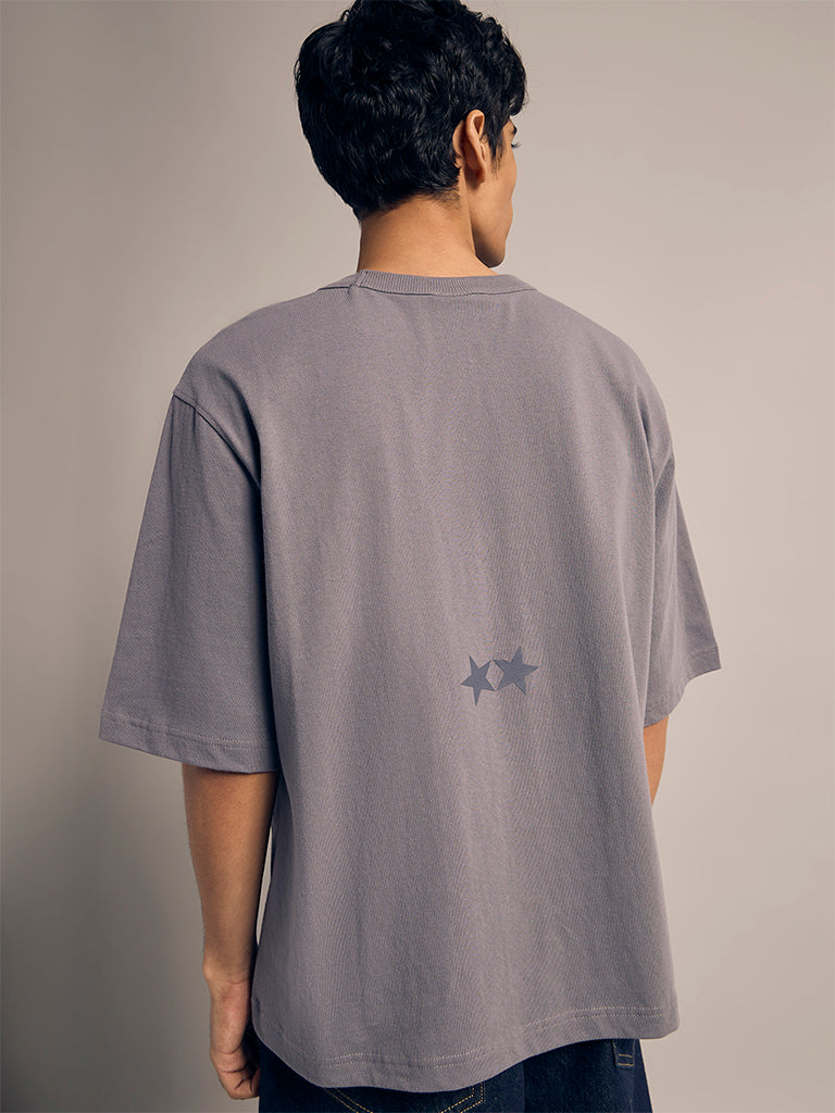 Boxy-Fit Printed T-Shirt