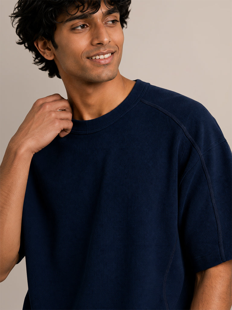 Relaxed-Fit Solid T-Shirt