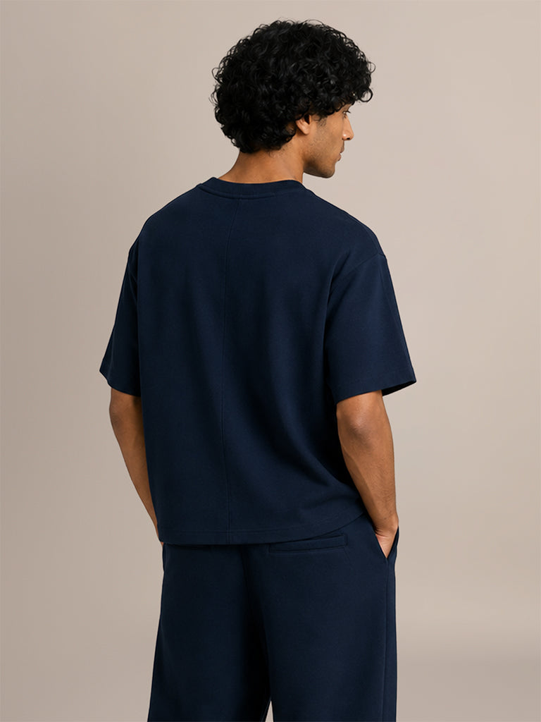 Relaxed-Fit Solid T-Shirt