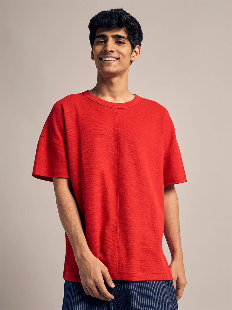 Regular-Fit Solid T-Shirt