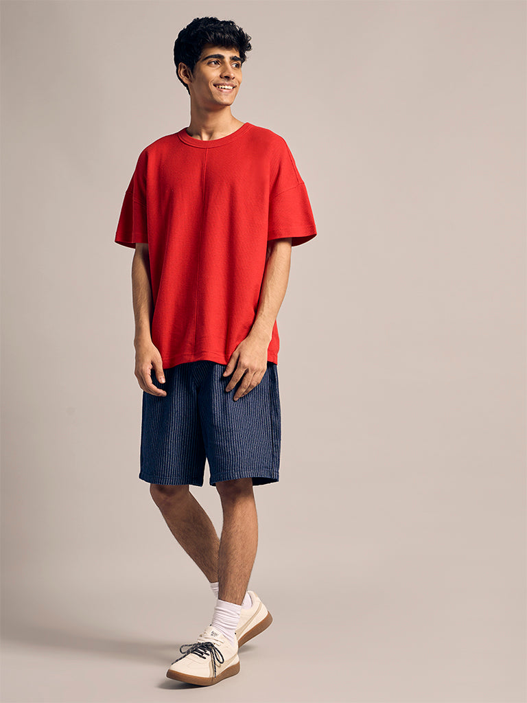 Regular-Fit Solid T-Shirt