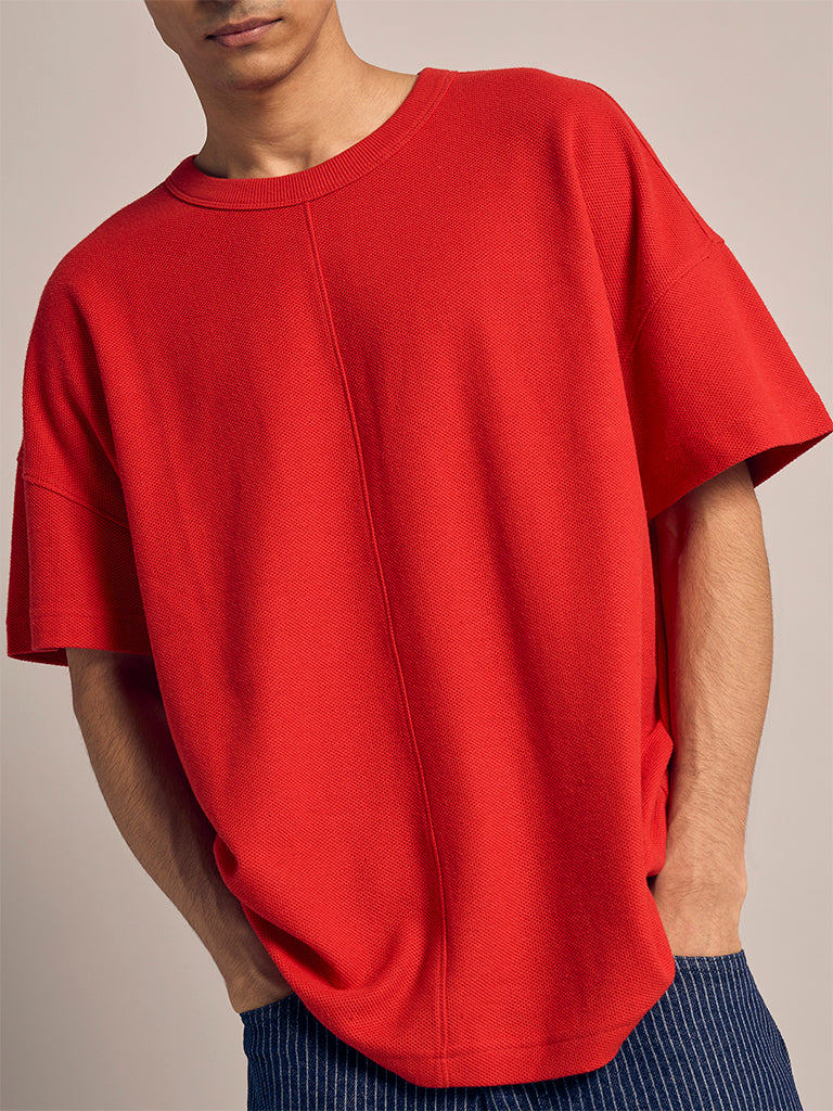 Regular-Fit Solid T-Shirt