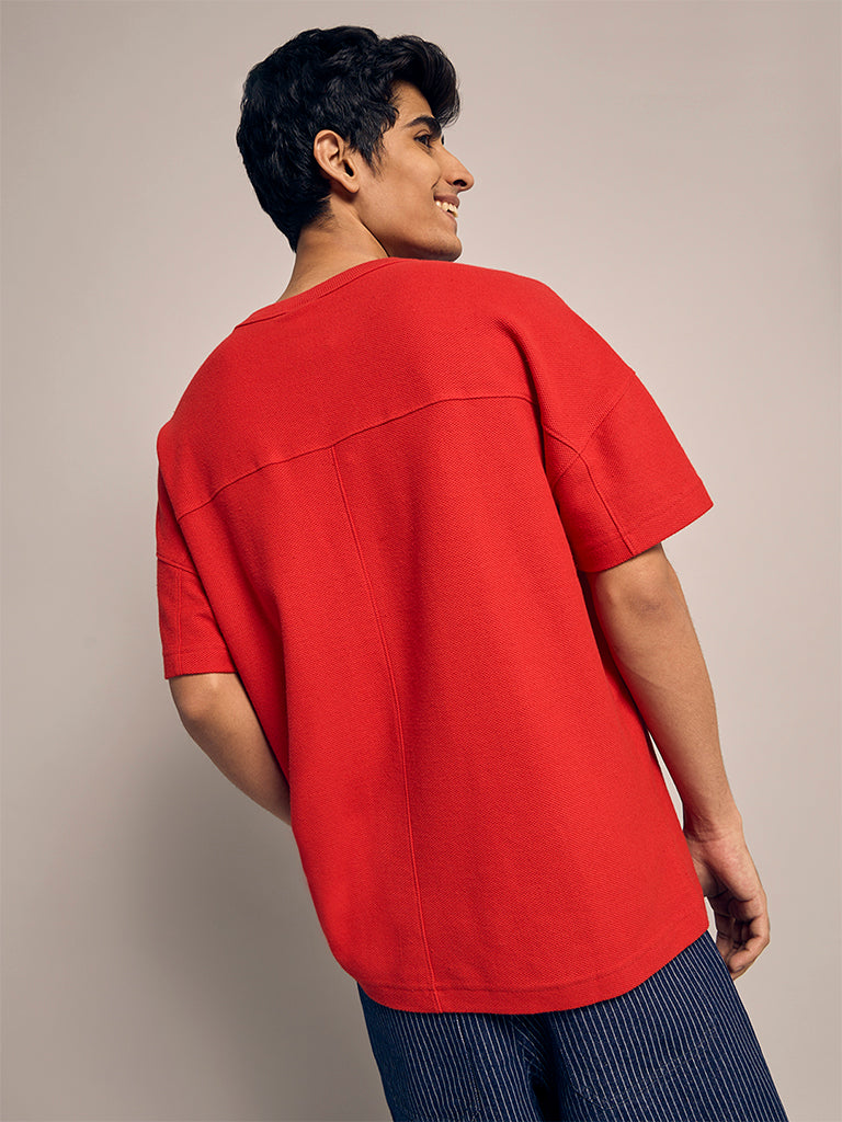 Regular-Fit Solid T-Shirt