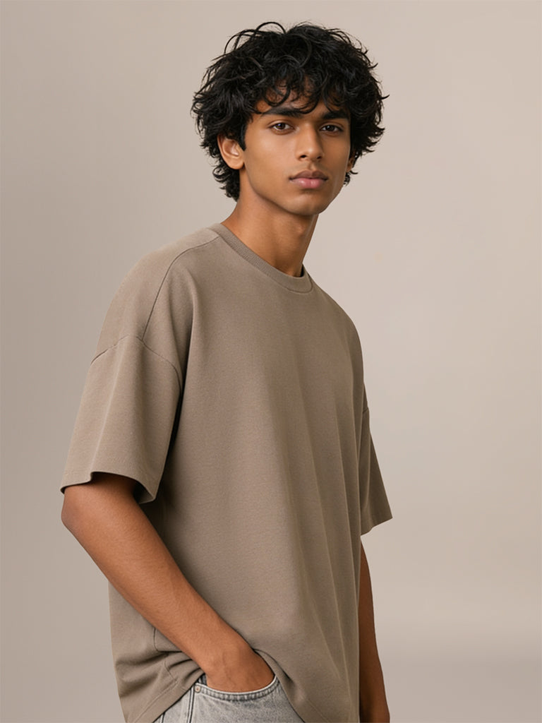 Regular-Fit Solid T-Shirt
