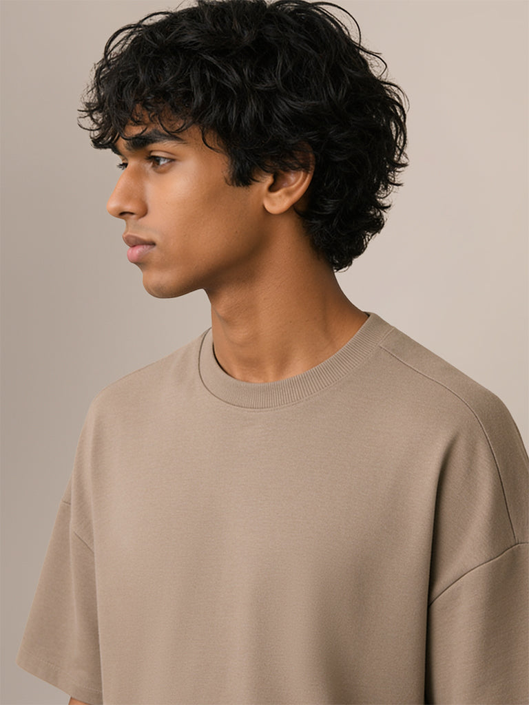 Regular-Fit Solid T-Shirt