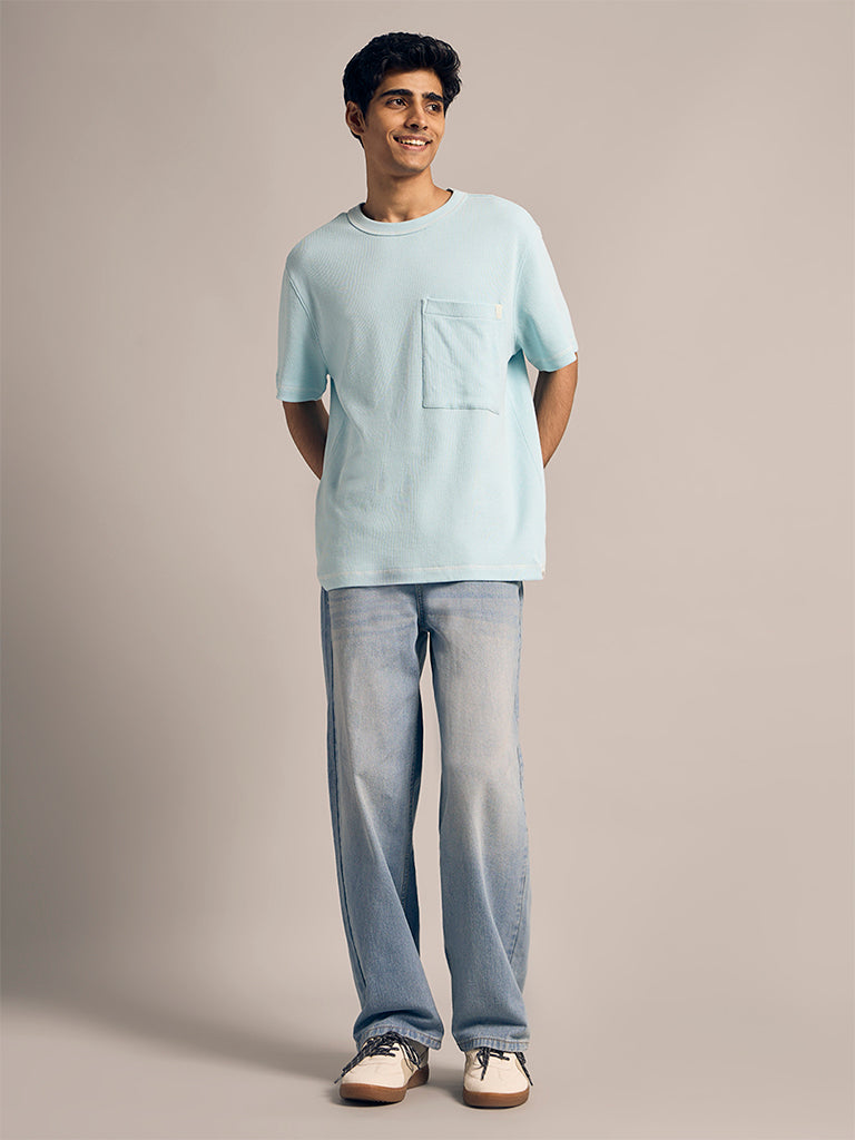 Regular-Fit Textured T-Shirt