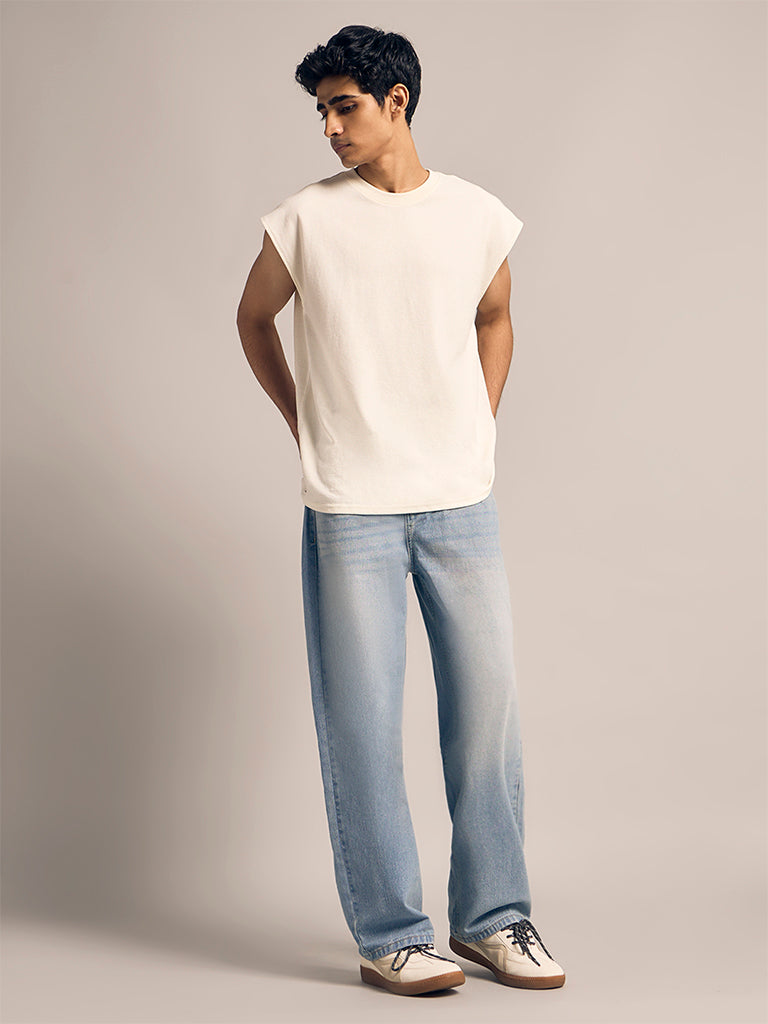 Regular-Fit Textured T-Shirt