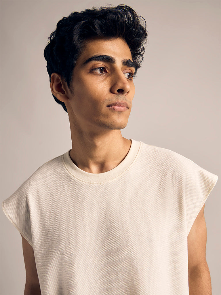 Regular-Fit Textured T-Shirt