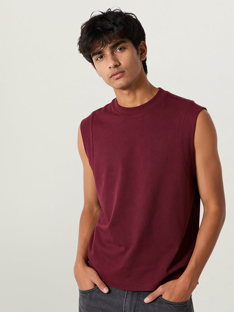 Regular-Fit Solid Vest