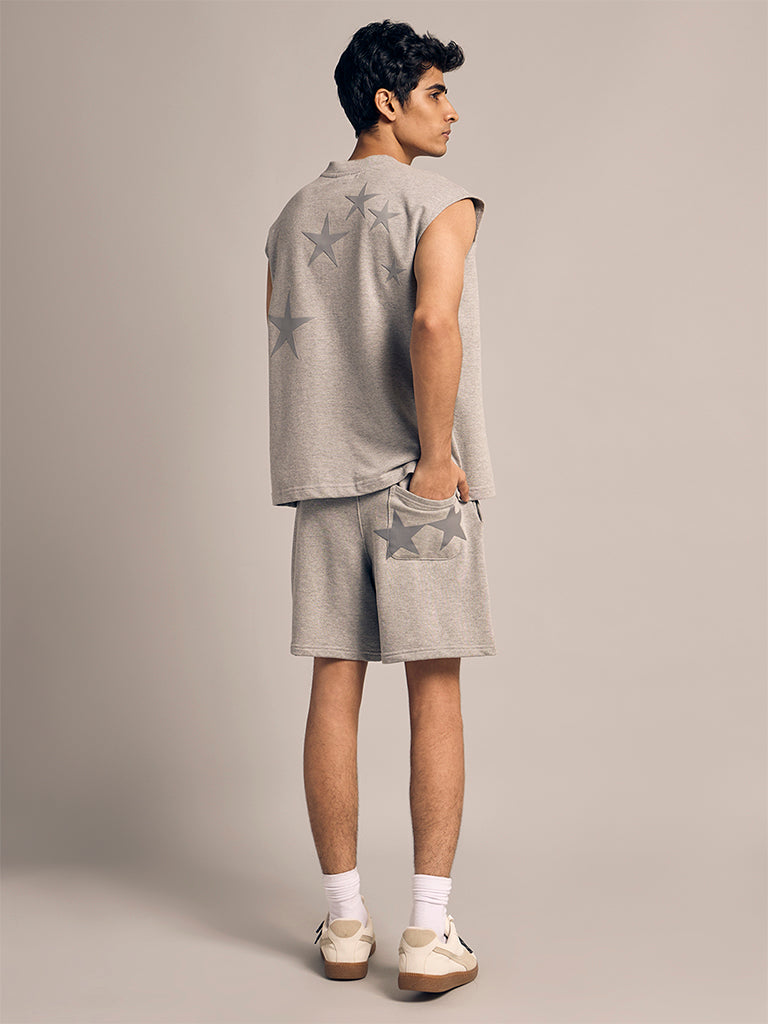 Regular-Fit Printed Vest
