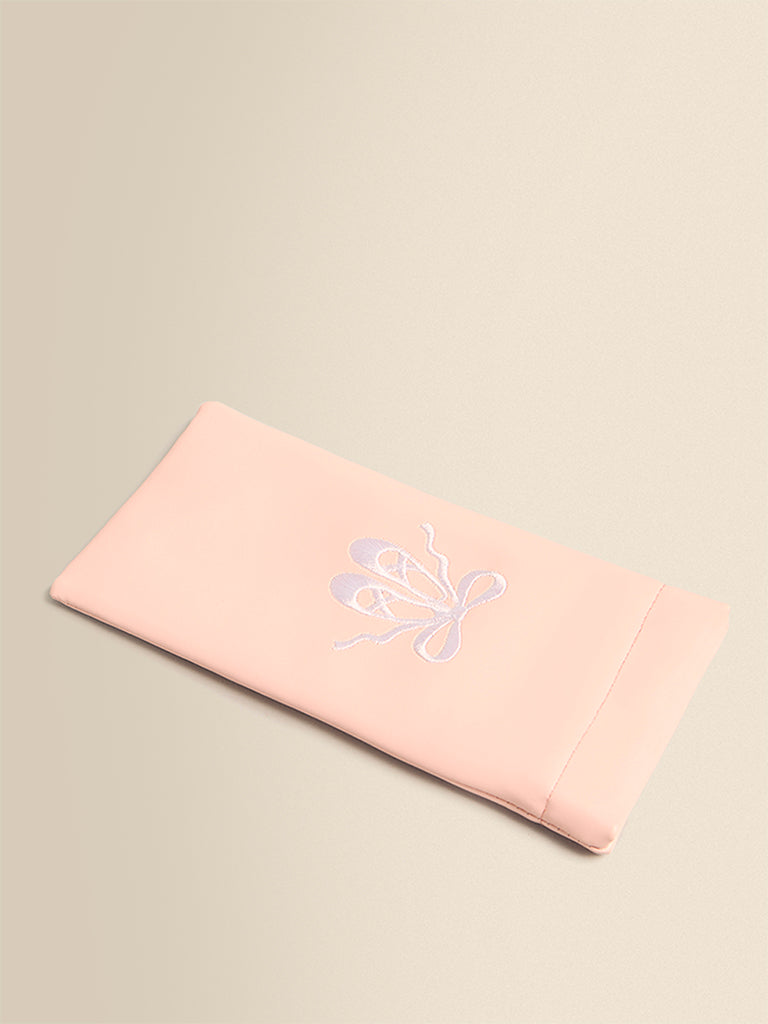 Embroidered Sunglasses Pouch