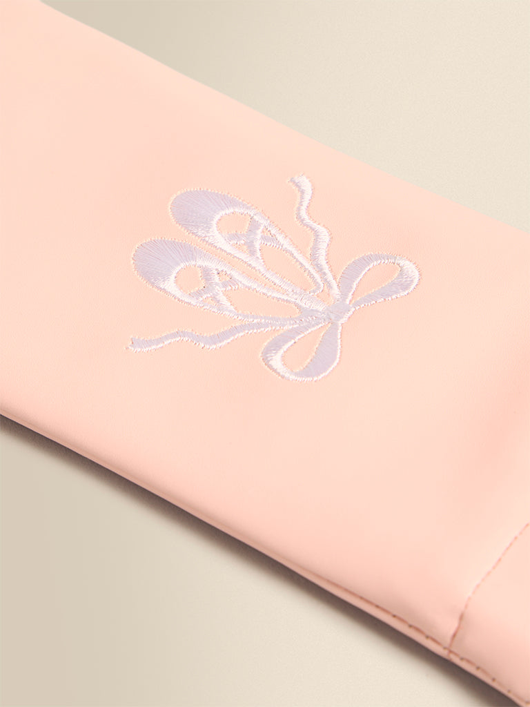 Embroidered Sunglasses Pouch