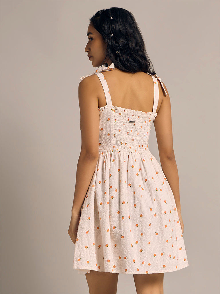 Printed Mini Dress
