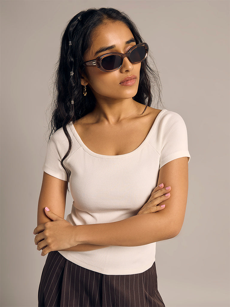 Fitted Ribbed Top