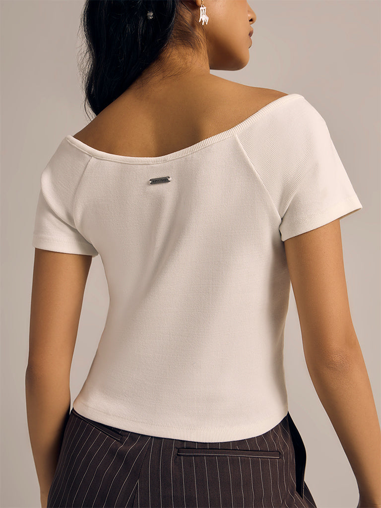 Fitted Ribbed Top