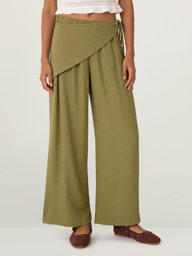 Baggy-Fit Pants
