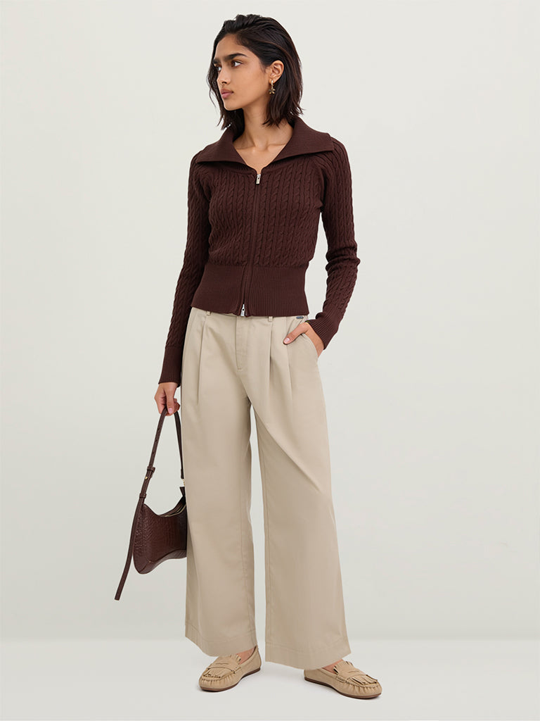Wide-Leg Trousers