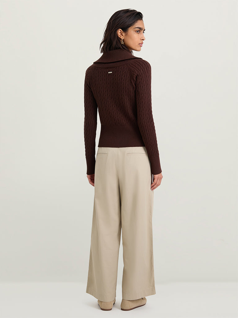 Wide-Leg Trousers