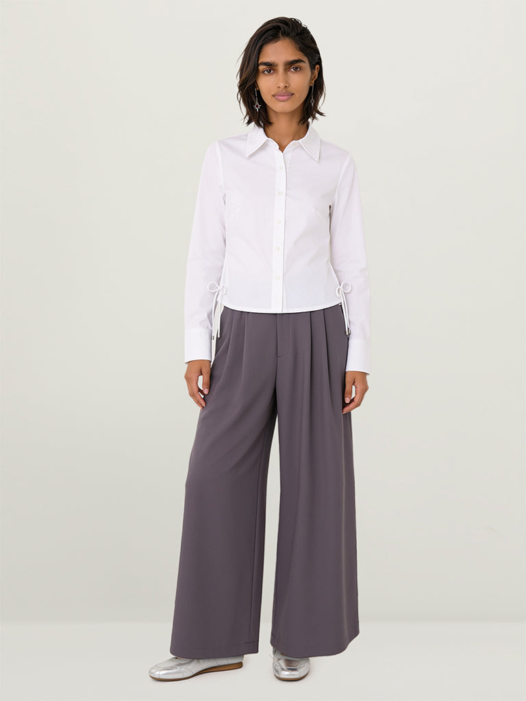 Wide-Leg Trousers