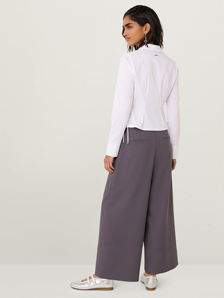Wide-Leg Trousers