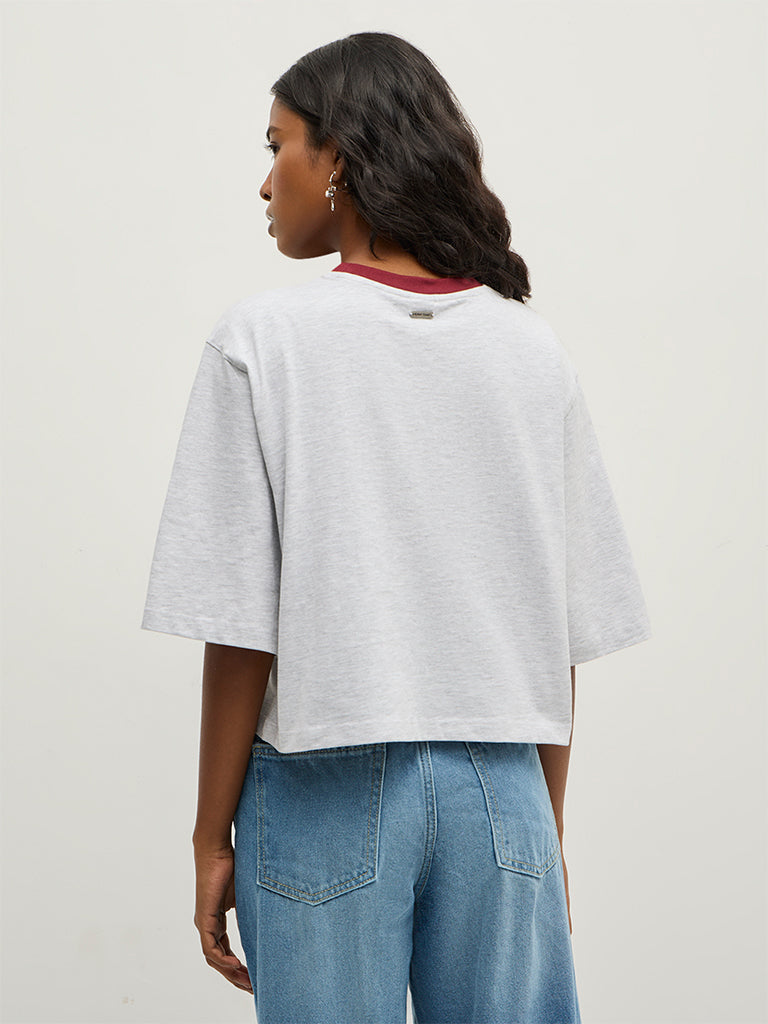 Boxy-Fit Printed T-Shirt