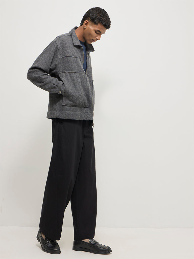 Barrel-Fit Pants