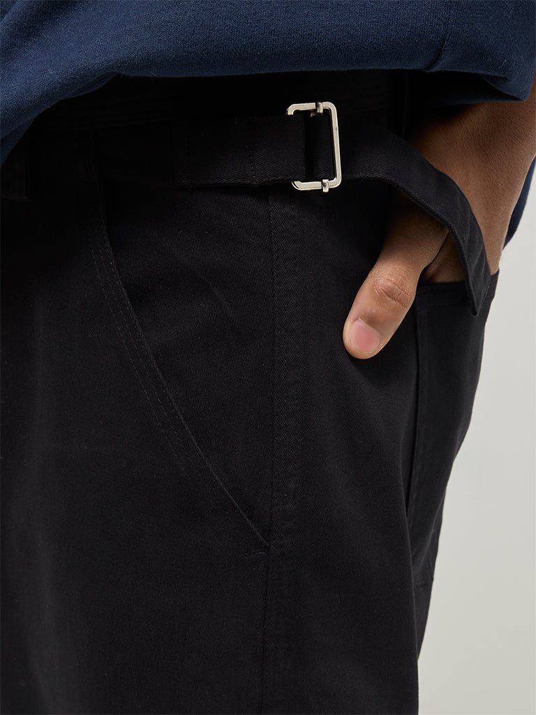 Barrel-Fit Pants