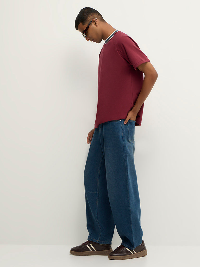 Barrel-Fit Jeans