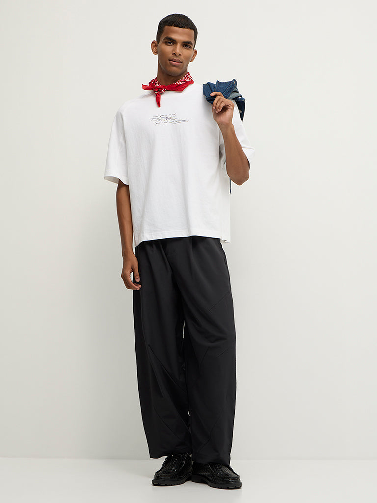 Boxy-Fit Printed T-Shirt