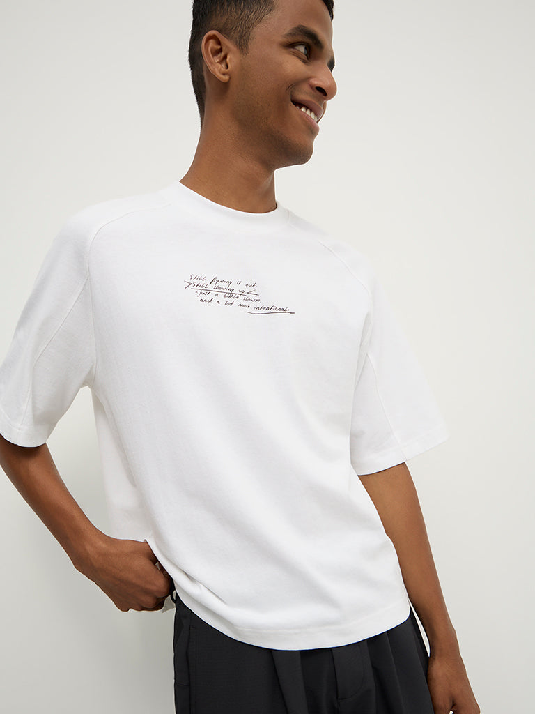 Boxy-Fit Printed T-Shirt