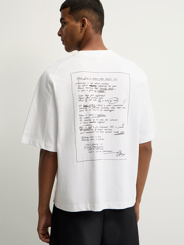 Boxy-Fit Printed T-Shirt